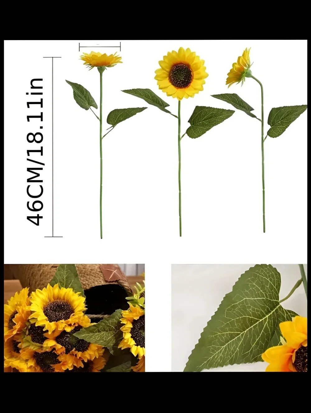 🆕SUNFLOWER BUNCH OF 20 COLORFUL LARGE SUNFLOWERS🌻FOR DECOR, OUTSIDE USE...